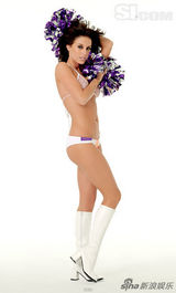 幻灯图集：NBA啦啦队美女凯拉-奥贝格性感美图