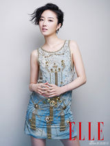 组图：桂纶镁《ELLE》大片 夏裤长裙双面娇娃