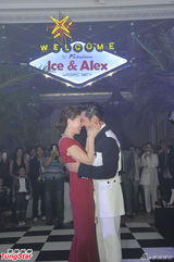 组图：杜德伟与爱妻Ice大婚 成龙张学友大牌来贺