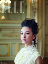组图：张雨绮登《ELLE》 高贵典雅展御姐风范