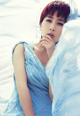 组图：马苏初夏清新写真 纱裙飘扬似曼妙仙子