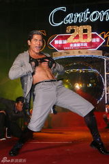 组图：郭富城香港广东道圣诞Super Street Party