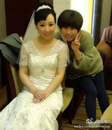 组图：《我爱我家》童星关凌出嫁 婚礼现场曝光