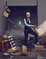 组图：周杰伦时尚大片 分裂演绎双重身份