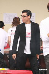 幻灯图：曾志伟张学友等出席赈灾汇演拜神仪式  