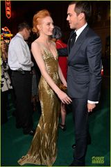 组图：《巨人杀手杰克》首映 英伦型男挑大梁