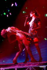 组图：容祖儿尾场演唱会性感热舞 动作狂野令人窒息 