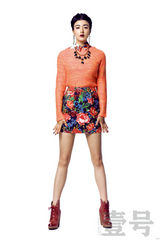 组图：陈廷嘉登时尚杂志 造型华丽百变女神