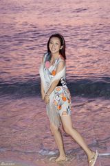 组图：秦海璐异域风情写真 仿若无声电影