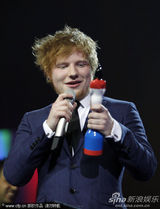 组图：全英音乐奖 艾德-希兰获英国最佳男歌手