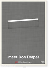 高清组图：粉丝为《广告狂人》制作复古版海报