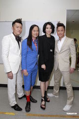 组图：阮兆祥伍咏薇主持《变身男女》 袁咏仪等亮相