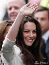 组图：凯特王妃经典微笑盘点 传递王室正能量