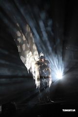 幻灯：张惠妹巡回演唱会唱响澳门 大走摇滚风