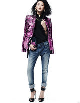 组图：陈燃个性搭配引领潮流 炫酷百变扮牛仔狂人