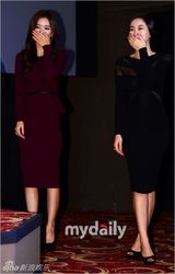 组图：韩秀雅洪秀儿新片《恋爱的技术》首映