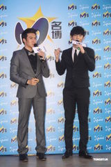 组图：何润东回应“地下女友”传闻 望40岁前成婚