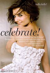 高清组图：凯蒂-赫尔姆斯登《魅力》封面 