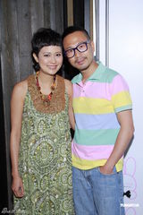 组图：陈炜出席活动否认与陈展鹏宿怨十年