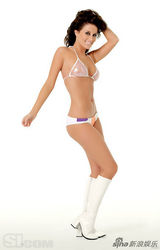 幻灯图集：NBA啦啦队美女凯拉-奥贝格性感美图