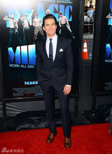 组图：麦康纳和塔图姆双双携妻亮相《魔力迈克》首映