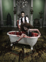 幻灯图：《全美超模新秀赛》选手血腥冷艳写真