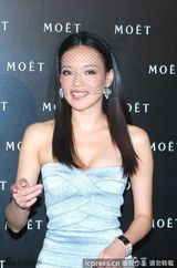 组图：斯嘉丽舒淇出席晚宴相见欢 两性感女神争艳