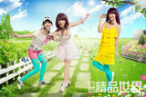 高清组图：邓家佳夏日童趣大片 绚彩夺目展快乐心情