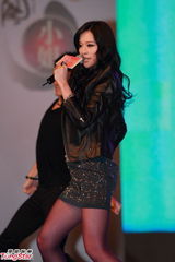 组图：中国小姐香港区三甲出炉现场颁奖