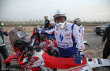 高清图：李晨环塔拉力赛蓄势待发飞车亮相
