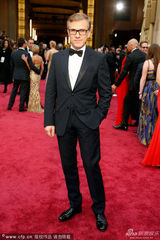 组图：克里斯托弗-瓦尔兹现身红毯