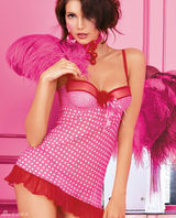 高清组图：内衣名模杜丽莎-摩尔写真风情万种