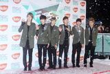 高清图：SuperJunior等歌手参加MBC music成立庆典