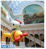 组图：Hello Kitty40周年巡展亮相上海萌翻网友