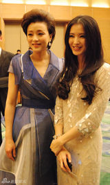 组图：龚蓓苾甜美亮相文联春晚 献唱闽南小曲