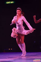 组图：叶倩文一家三口合唱 林青霞素颜到场欣赏