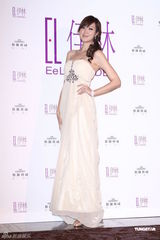 组图：林嘉绮爆乳成台湾模特公司年会焦点