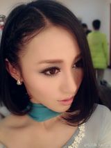 组图：平安女友朱洁静美图 温婉端庄