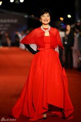 组图：金马红毯群星闪耀 舒淇深V亮胸性感爆棚