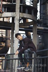 组图：张译《风尚志》型男大片 深秋男人本色