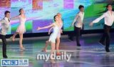 组图：韩国冰上公主金妍儿退役办纪念表演