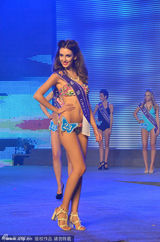 组图：世模小姐比基尼总决赛 长腿纤腰黄金比例