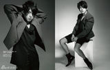 组图：李威杂志写真化身暗夜重生轻骑士