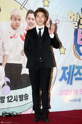 高清组图：韩组合MBLAQ携仨宝宝亮相真人秀节目宣传