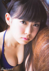 组图：NMB48渡边美优纪性感照集合 雪乳诱人