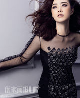 组图：蒋欣《优家画报》优雅性感两相宜