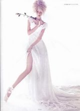 组图：名模裴蓓拍绝美婚纱照 幸福微笑宛若仙子