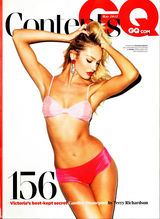 高清组图：超模坎蒂丝-斯瓦内普尔登《GQ》封面