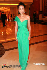 幻灯图集：爱戴酥胸半露火辣出场 蔡康永侯佩岑联袂主持