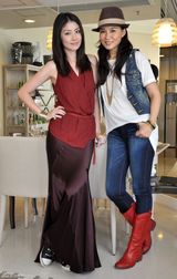 组图：黄宗泽38岁女友私照曝光 皮肤细腻保养好